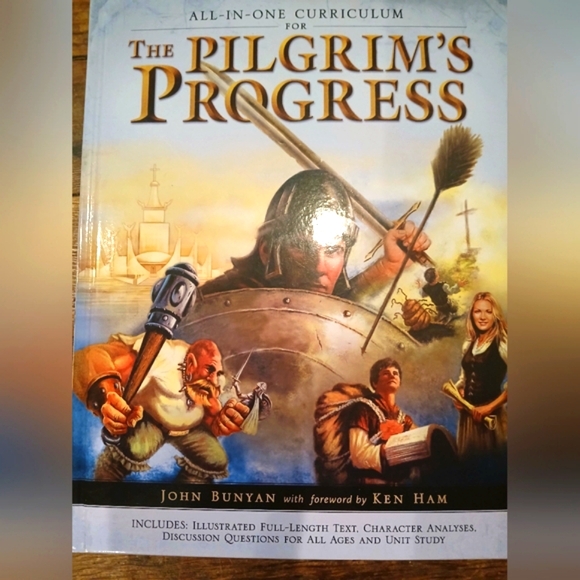 NEW Pilgrim's Progress Book ALL-in-ONE Curriculum With Game BUNDLE - Picture 2 of 16